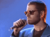 georgemichael george michael don't let the sun go down on me GIF