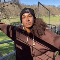 dezmineann black really blink cowboy GIF