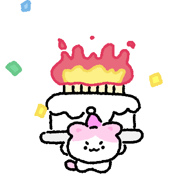 Celebrate Happy Birthday Sticker
