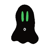 sketchymanda halloween black weird color Sticker