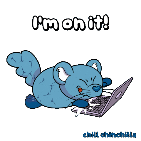 Chill Type Sticker by VeeFriends