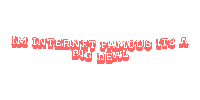 Im Internet Famous Its A Big Deal Sticker by Andre Yaniv