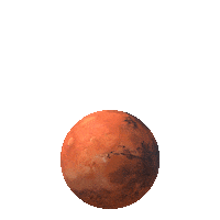 marsneo space rocket universe planet Sticker
