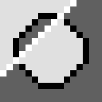 black and white pixel GIF by 16-x-16