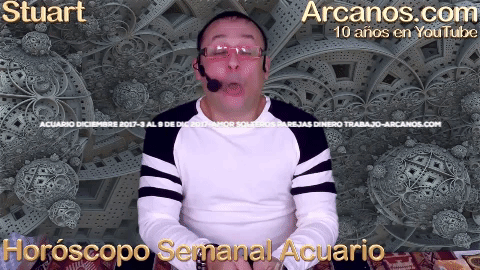 horoscopo semanal acuario diciembre 2017 amor GIF by Horoscopo de Los Arcanos
