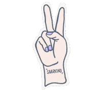 Peace Love Sticker by SAARKIND