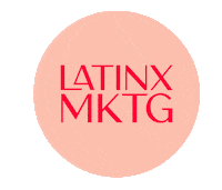 latinxmktg marketing bipoc latinxmktg Sticker
