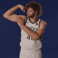 Robin Lopez Basketball GIF by Milwaukee Bucks