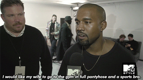 kanye west fashion GIF