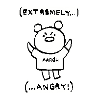 Anger No Sticker by Simian Reflux