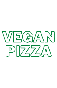 Plant-Based Pizza Sticker by Caavakushi