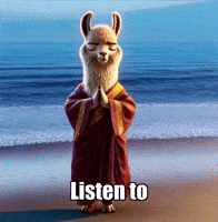 Mindfulness Listen To GIF by dalaillamazen
