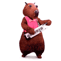 Dance Piano Sticker by Vero Internet