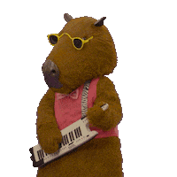 Capivara Sticker by Vero Internet