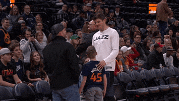 donovan mitchell fan GIF by NBA