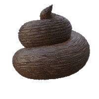 Emoji Poop Sticker by Feliks Tomasz Konczakowski