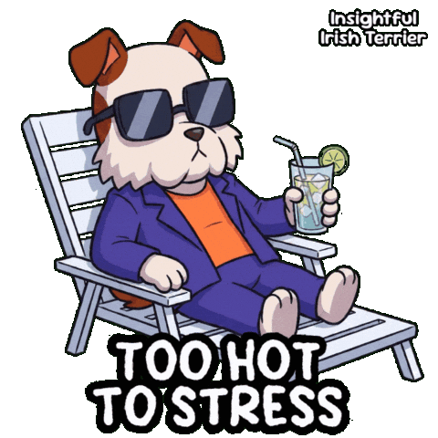 Dog Summer Sticker by VeeFriends