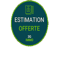 Immobilier Estimation Sticker by 3G IMMO