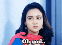 AshiSinghofficial annoyed shit uh oh god GIF
