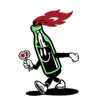 LIMBUS flowers walk acab limbus Sticker