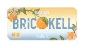License Sticker by Pura Vida Miami