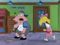 hey arnold nickelodeon GIF