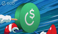 To The Moon Crypto GIF by Eco