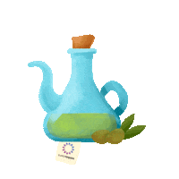 Oil Aceite Sticker by Euro-Toques