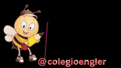 colegioengler escola homeschool abelha lapis GIF