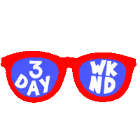 4Th Of July Weekend Sticker