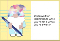 Once Upon A Time Writing GIF