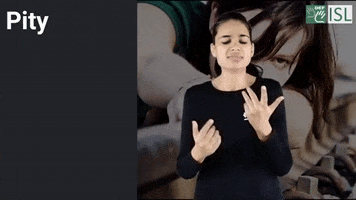 Sign Language Pity GIF by ISL Connect