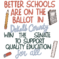 Senate Race Education Sticker by Creative Courage