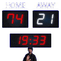 21 Away Sticker