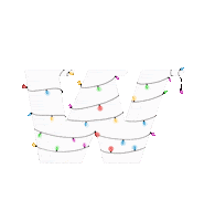Christmas Lights Sticker by montanawestern