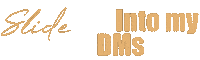 BrittanyFranks1 slide dm dm me slide into my dms Sticker