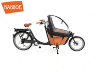 babboe_cargobike mini transporter cargobike bakfiets GIF