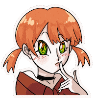 Shy Sticker