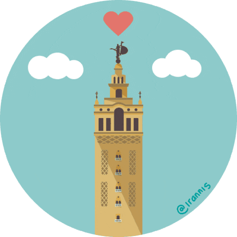 irannis giphyupload sevilla euro2020 seville Sticker