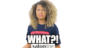 girl what Sticker by Salon Line