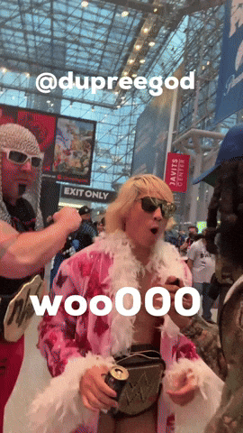 Comic Con Wwe GIF by dupreegod