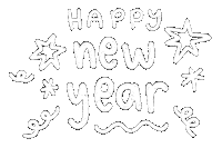 Happy Ny Sticker