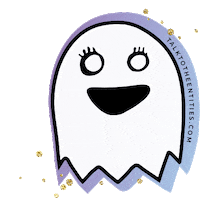 Happy Ghost Wow Sticker by Talk To The Entities