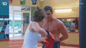 Boxing Punch GIF by Big Brother Australia