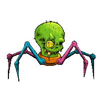 Trick Or Treat Halloween Sticker