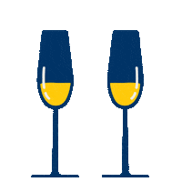Celebration Cheers Sticker by vacansoleil