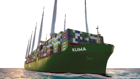 Wind Ship Sticker by Lukas Klima