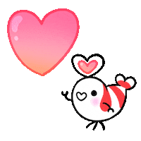 Love You Sticker by pikaole