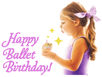 Birthday Ballet Sticker by Tutu School