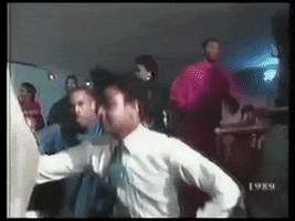 dancing chicago house music dance party 1989 GIF
